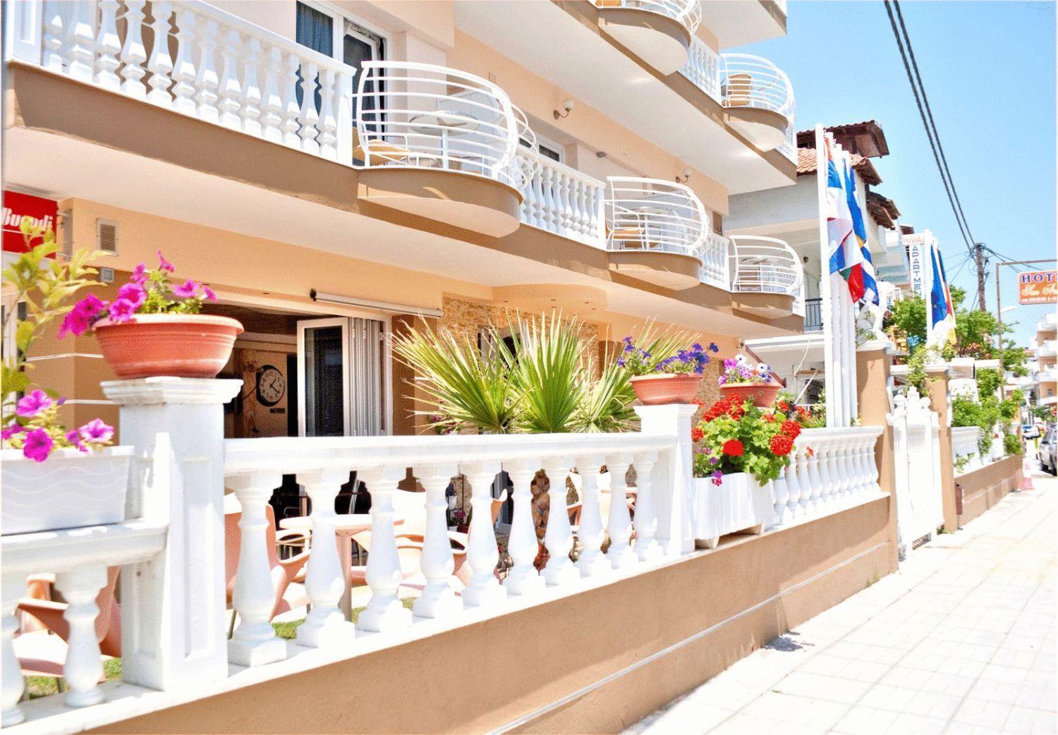 Hotel San Antonio Paralía Exteriör bild